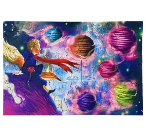 Деревянный пазл серия Сказки "The little prince" Деревянный пазл серия Сказки "The little prince"