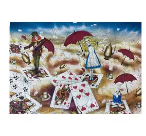 Деревянный пазл серия Сказки "Alice in the Wonderland" Деревянный пазл серия Сказки "Alice in the Wonderland"